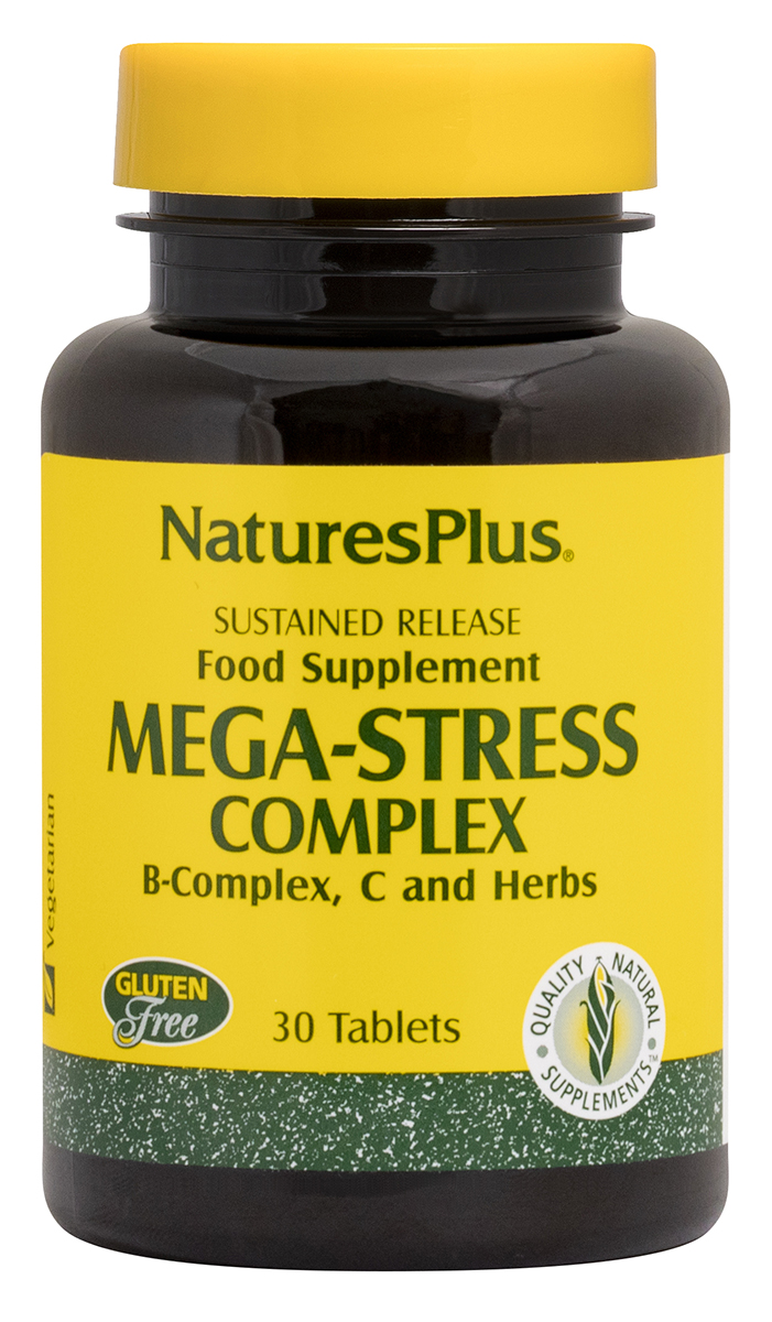 Natures Plus MegaStress Complex 30 tablets Appleseeds Health Store Natures Plus MegaStress Complex 30 tablets Appleseeds Health Store