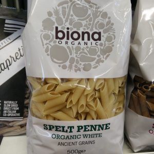 Biona white spelt penne
