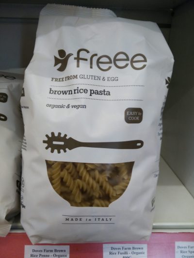 Freee by Doves Farm Gluten Free Organic Brown Rice Fusilli 500g
