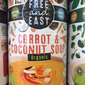 carrot & coconut soup