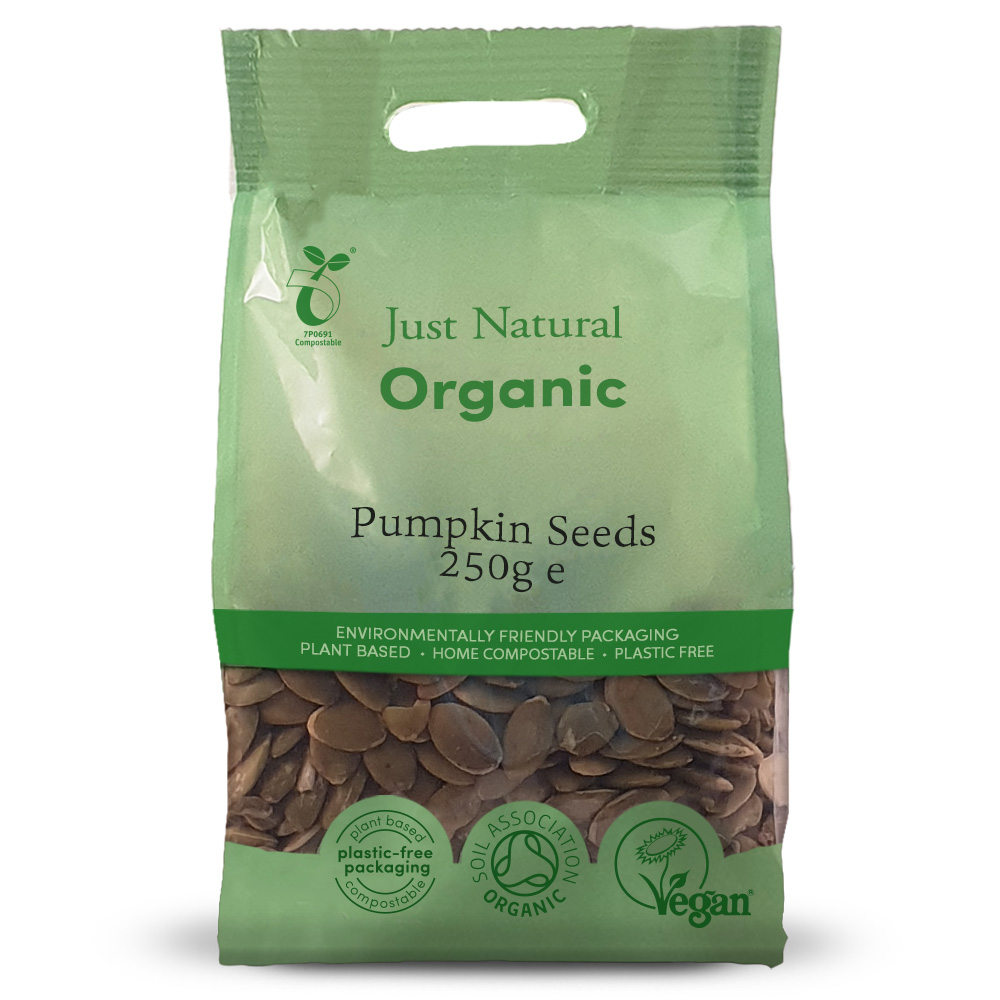 Just Natural Organic Pumpkin Seeds Appleseeds Health Store