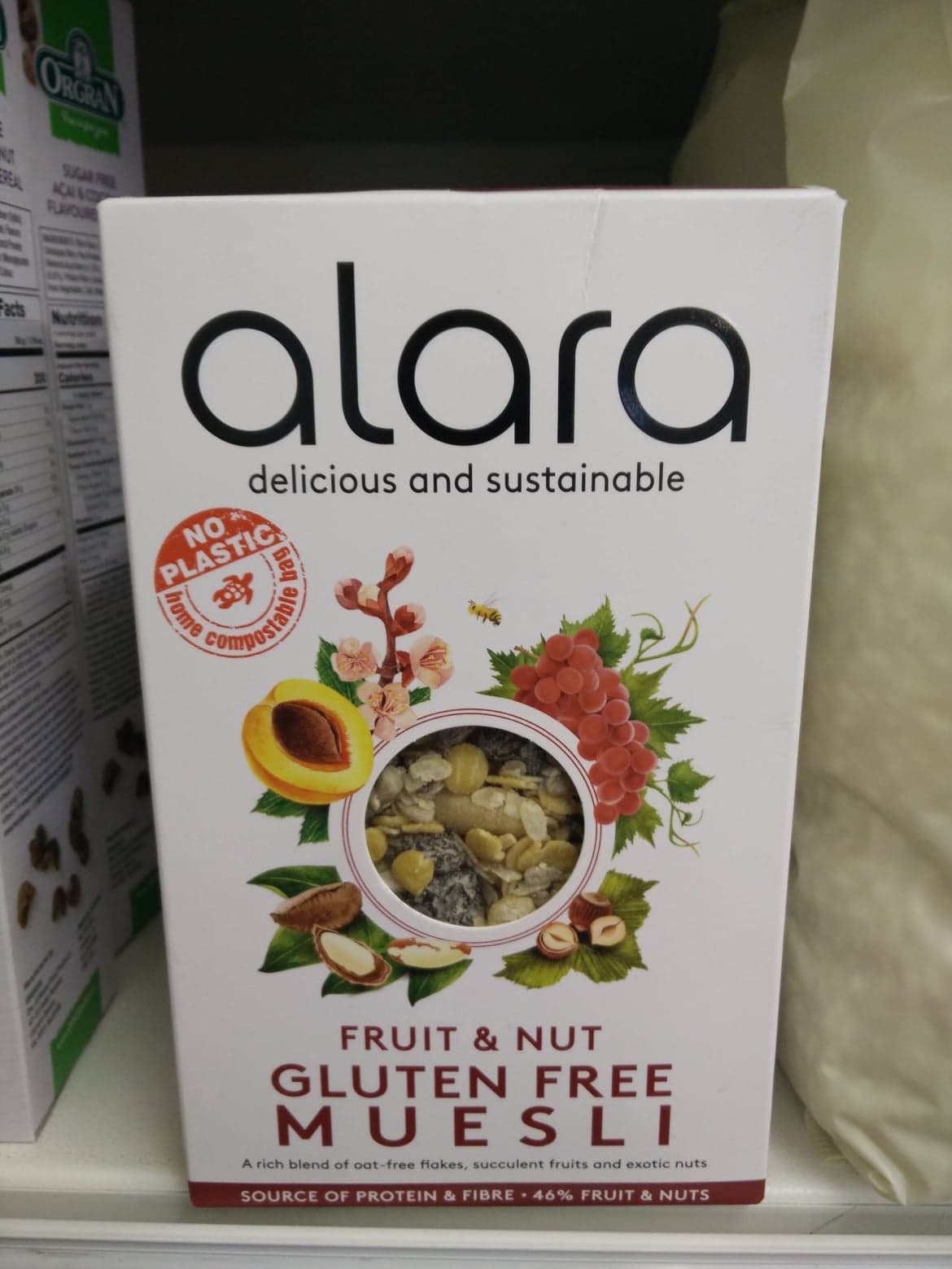 Alara Fruit & Nut Gluten Free Muesli Appleseeds Health Store