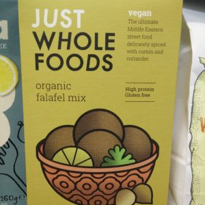 Just Wholefoods Organic Falafal Mix  120g