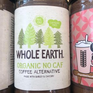 whole earth no caf