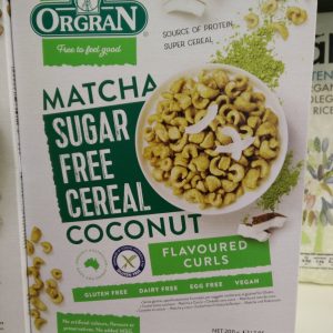 matcha gluten free cereal