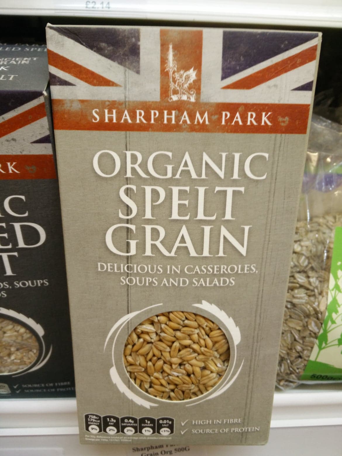 sharpham park spelt Appleseeds Health Store