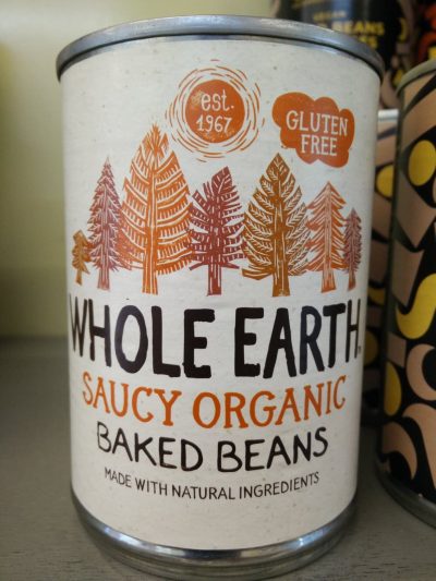 whole earth beans