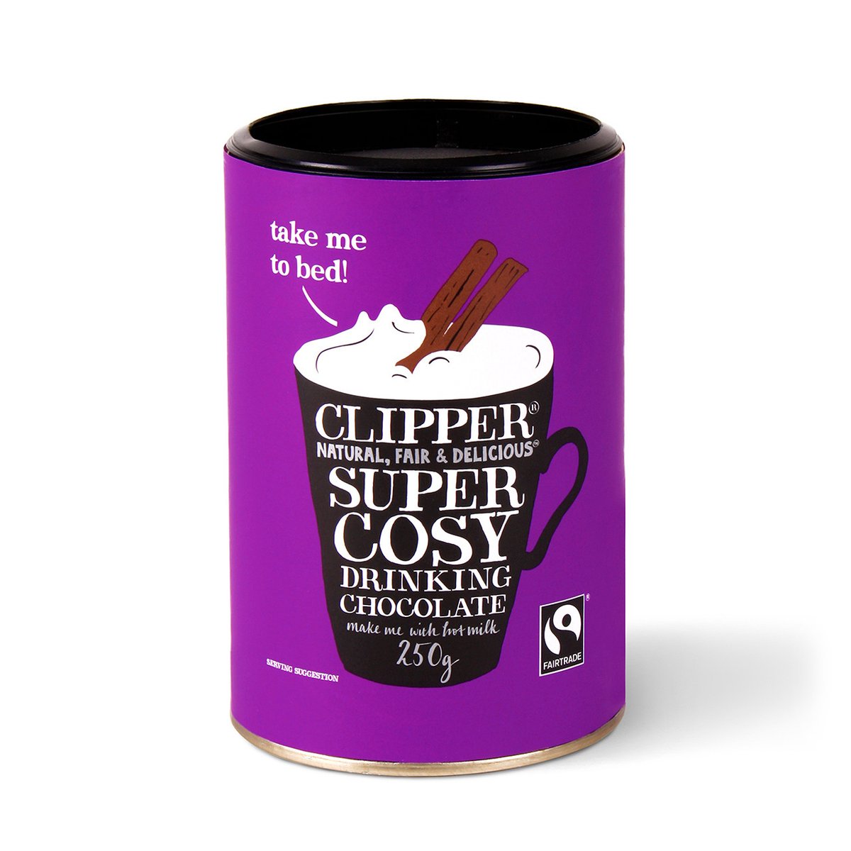 Clipper Super Cosy Drinking Chocolate 250g