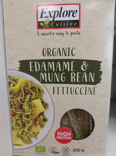 Explore Cuisine Organic Edamame & Mung Bean Fettuccine 227g