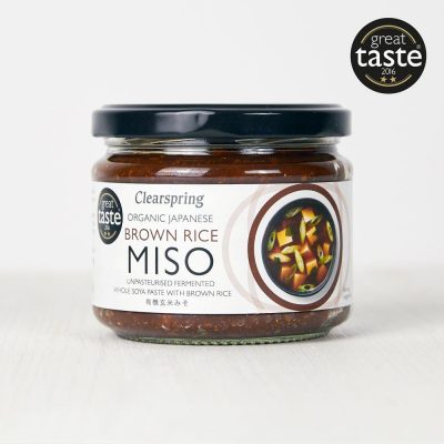 Clearspring Organic Japanese Brown Rice Miso Paste - Unpasteurised  300g