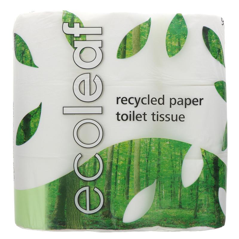 Ecoleaf By Suma Toilet Tissue 9 rolls Appleseeds Health Store