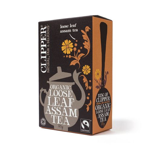 Clipper Organic & Fairtrade Assam Tea Loose Leaf 125g