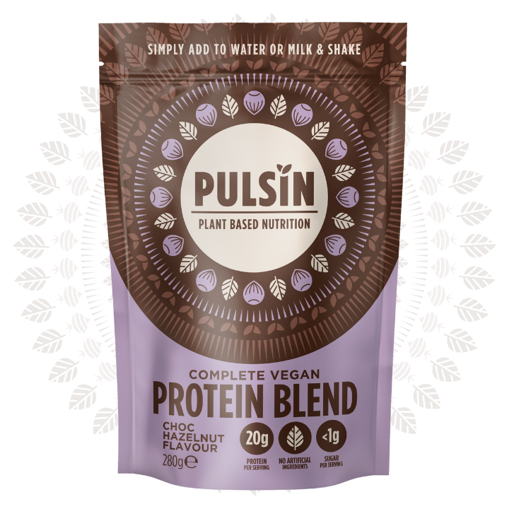 Pulsin Complete Vegan Protein Blend Chocolate Hazelnut 280g