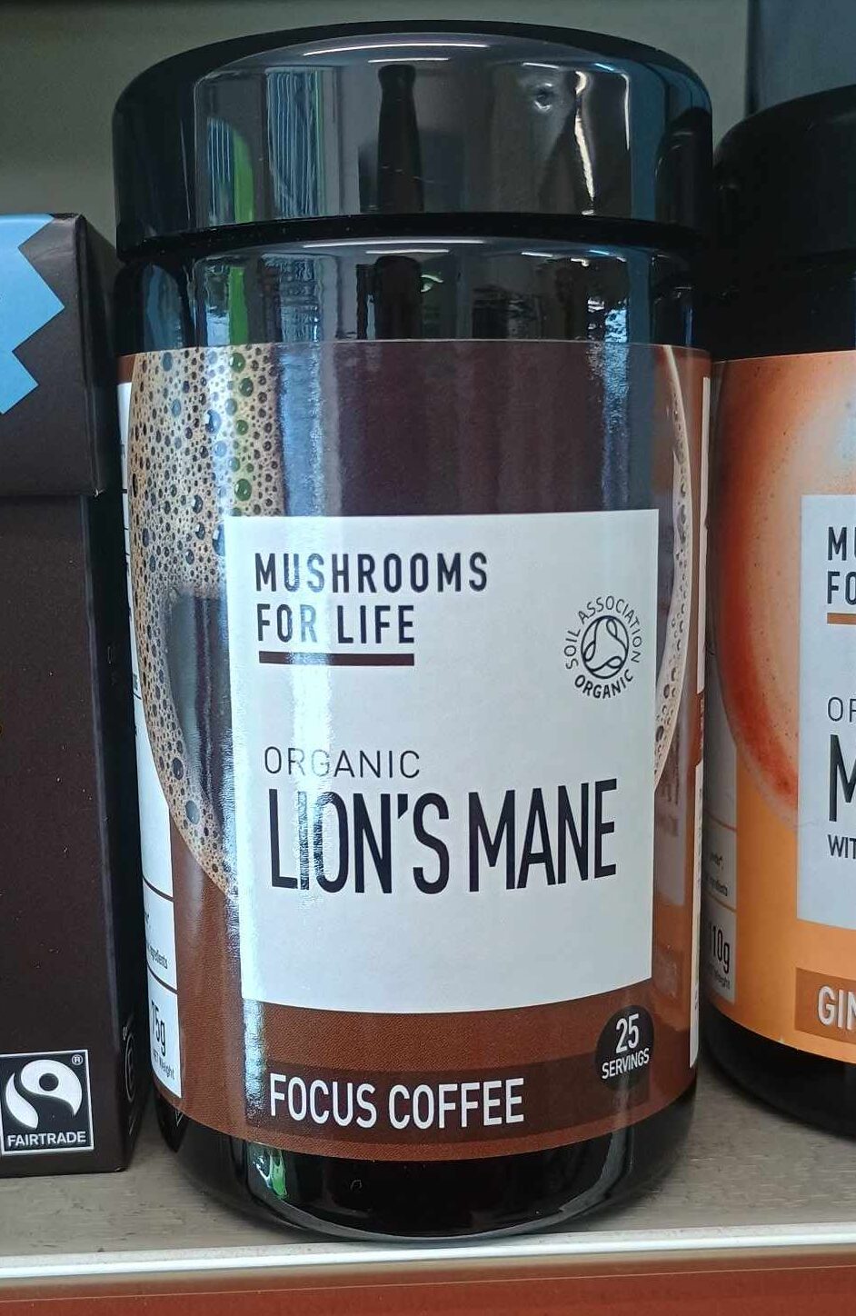 Mushrooms For Life Organic Lion's Mane Focus Coffee 75g